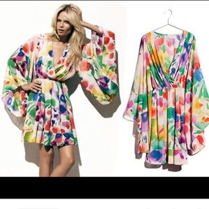 H&M Garden Collection Kimono Dress